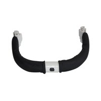 Magideal - Barra De Reposabrazos Para Cochecito De Bebé, Piezas De Repuesto, Mango De Barra Para Cochecito, Accesorio De Reposabrazos Fácil De Instalar, Duradero , Negro