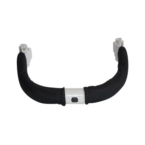Magideal - Barra De Reposabrazos Para Cochecito De Bebé, Piezas De Repuesto, Mango De Barra Para Cochecito, Accesorio De Reposabrazos Fácil De Instalar, Duradero , Negro