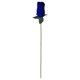 thumbnail image 4 of Rosas de Madera South Beach Crafts 33 cm, paquete de 32, azul oscuro, 4 of 5