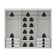 thumbnail image 3 of Closet Senna 3 Puertsa 6 Cajones Negro, 3 of 5