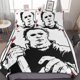 thumbnail image 1 of Michael Myers Halloween 3 Pcs Bed Sheets Set Breathable Duvet Cover with 2 Pillow Sham Soft All Seasons Bedding Set, 1 of 5