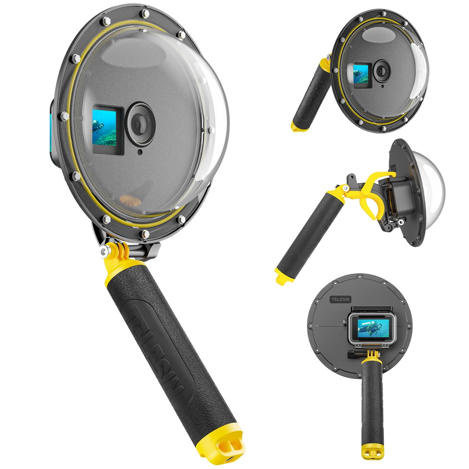 Telesin - Domo Para Osmo Dji Action 3 / 4 / 5 Pro