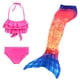 thumbnail image 1 of Traje de baño de sirena para niñas, bikini para niñas, ropa para niñas, traje de baño para niñas, traje de baño de material cómodo, 1 of 6