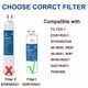 thumbnail image 2 of Filtro de agua para refrigerador VitalLiving compatible con Everydrop® Filter 1, EDR1RXD1, W10295370A, WHR1RXD1, P8RFWB2L, W10295370, EDR1RXD1B, P4RFWB, Kenmore® 46-9081, 46-9930, paquete de 3, 2 of 7