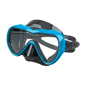 Ioensy - Gafas De Buceo Vista Clara Marco Grande Gafas De Natación Antivaho Ajustables Para Adultos Azul