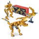 thumbnail image 1 of Bloques de construcción METOMICS 3 en 1 de metal, 290 piezas, oro azteca, 1 of 9