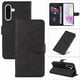 thumbnail image 4 of Funda tipo cartera con tapa para Samsung Galaxy A56 5G con tarjetero, soporte y cubierta magnética Negro, 4 of 6