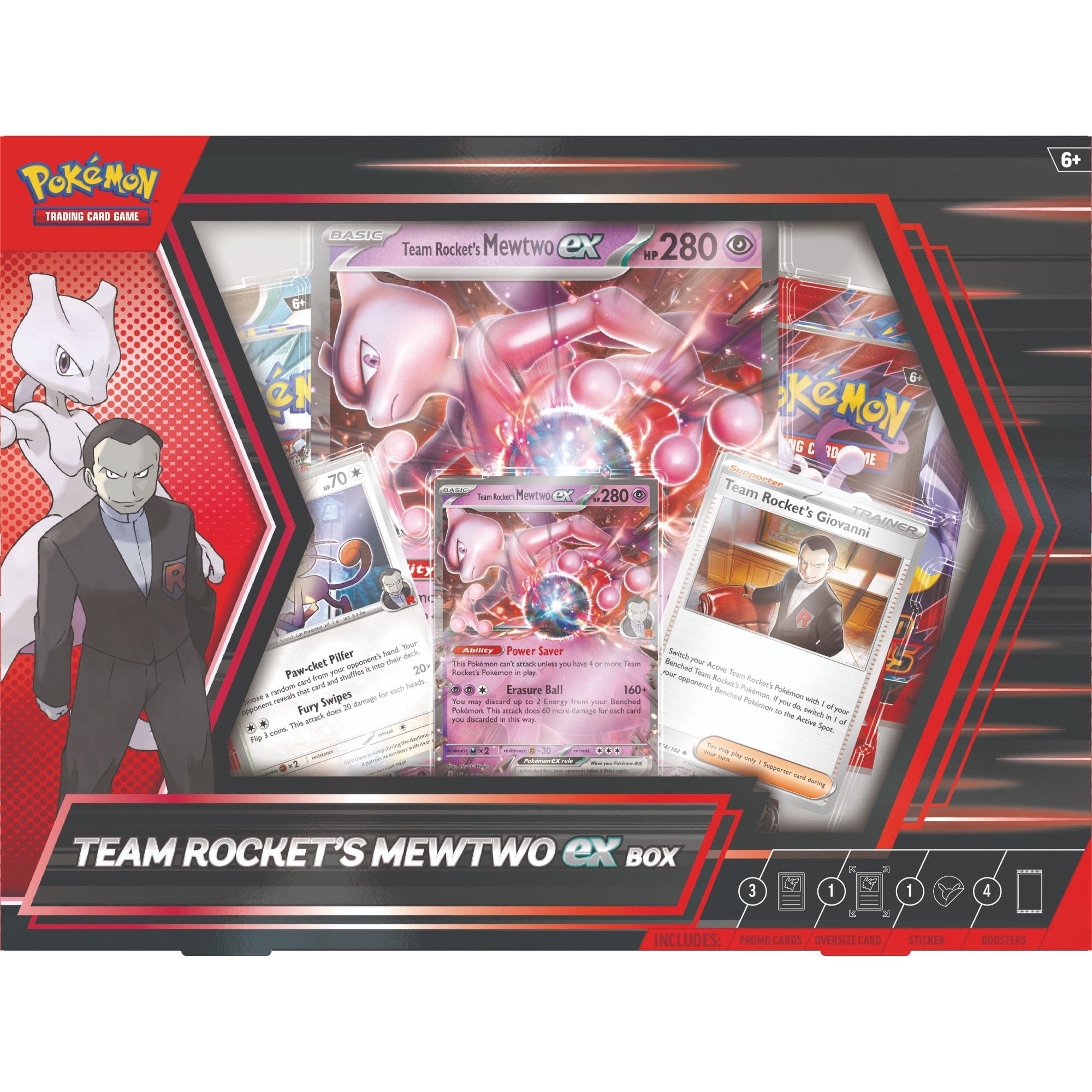 Pokémon - Caja Mewtwo Team Rocket Ingles