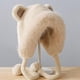 thumbnail image 4 of Gorro de oso, bonito gorro para exteriores con orejas, resistente al viento y cálido., 4 of 5