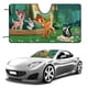 thumbnail image 1 of Bambi Parasol para Parabrisas Delantero Protector Plegable, Visera Solar para Auto Bloquea Rayos UV Mantiene tu Vehículo Fresco140cm*76cm, 1 of 6