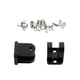thumbnail image 1 of Soporte De Amortiguador Delantero De Aleación De Aluminio De 2 Piezas Para Piezas De Camiones WPL D12 D42 Negro, 1 of 4