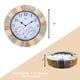 thumbnail image 2 of Reloj de pared Lily's Home con termómetro e higrómetro de 35 cm, 2 of 6