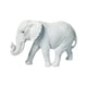 thumbnail image 1 of Elefante Estatua Mesa Resina Elefante Estatuilla Para Estante Vacaciones Escritorio Blanco, 1 of 5