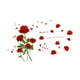 thumbnail image 1 of 2 Murales De Pared De PVC Con Dise?o De Rosas Y Flores Para El Día De San Valentín, 1 of 5