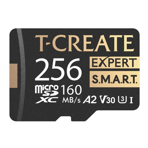 Teamgroup T-Create Expert S.M.A.R.T Monitored A2 microSDXC UHS-I/U3 V30 4K 256GB