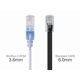 thumbnail image 3 of Cable Ethernet Monoprice Cat6A 3 m (paquete de 5) blanco, 3 of 5