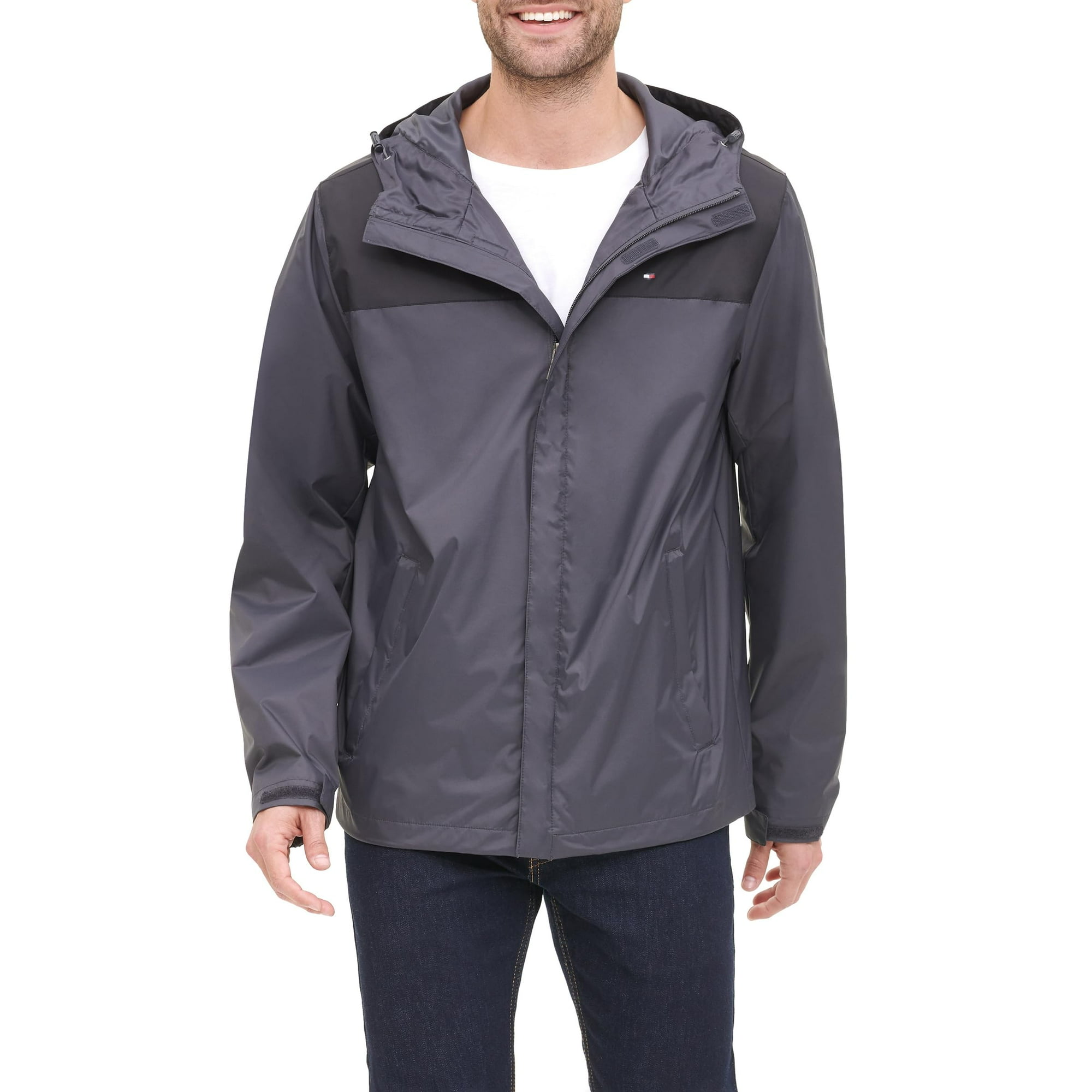 Chaqueta Tommy Hilfiger Performance Soft Shell Con Capucha Para Hombre