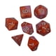 thumbnail image 1 of Juego De Dados Poliédricos De 7 Piezas, Accesorios De Juego De Mesa Duraderos Para Juego De Cartas, Café, Naranja Y Rosa, 1 of 3