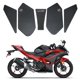 thumbnail image 1 of Almohadilla de tanque KATIE DEVI Ninja 500 2024‑2026 5 piezas negro, 1 of 6