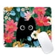 thumbnail image 1 of Alfombrilla de ratón CDZYNG Black Cat cuadrada con base de goma antideslizante, 1 of 7