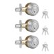 thumbnail image 1 of Cerrojo Comfhouse 3 unidades níquel satinado con llave, 1 of 7