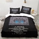 thumbnail image 1 of Logo Amiris Graffiti Bedding Set,Duvet Cover Comforter Bed Set Quilt Cover Pillowcase, Boys Girls Adults Bed Sheets, 1 of 5
