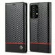 thumbnail image 1 of Premium Leather Wallet Case with Carbon Fiber Pattern for Samsung Galaxy S23 Ultra S22 S21 FE Ultra S20 FE S10 Plus A54 A53 A52 A52s A51, 1 of 3