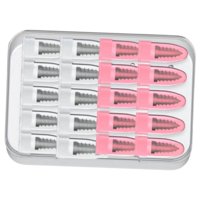 Magideal - 10 Piezas Clavo De Goma Para Reparar Neumáticos Kit De Reparación De Neumáticos Al Vacío Tornillos En Espiral Sellado Hermético Adecuado Para Automóvi 10 Piezas L 10 Piezas