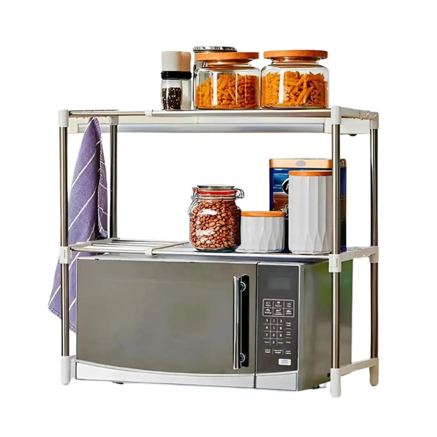 Genérico - Organizador Multifuncional De Acero Inoxidable