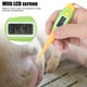 thumbnail image 3 of Termómetro electrónico digital para animales con pantalla LCD, herramienta para medir la temperatura corporal de las mascotas., 3 of 8