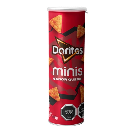 Tortilla De Maíz Mini En Tarro Sabor Queso 112 g Doritos