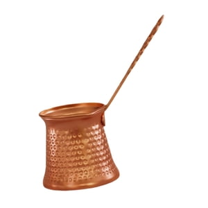 Bothyi - Cafetera Turca Gruesa Hecha A Mano Con Forma De Llama Martillada Para El Hogar, La Cocina Y La Oficina