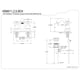 thumbnail image 5 of Grifo de baño Kingston Brass KB8615DX de 4" tipo centerset, bronce aceitado, 5 of 5