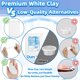 thumbnail image 3 of RAINFLOW White Foam Clay Moldable Cosplay Foam Clay Soft S, 3 of 3