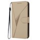 thumbnail image 2 of Funda Cartera Fibra de Carbono para iPhone 16 Pro con Soporte y Cierre Magnético Oro, 2 of 6