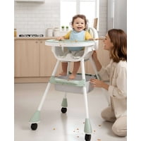 Myl Todo Hogar - Silla De Comer Para Bebé Multifuncional 3 En 1 Verde