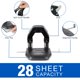 thumbnail image 2 of Hole Punch Swingline, perforadora de 2 agujeros, capacidad para 28 hojas, color negro, 2 of 7