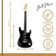 thumbnail image 2 of Guitarra Eléctrica Strato Ibrah + Amplif + Accesorios Negra, 2 of 10