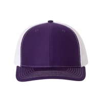 R Richardson - Gorra Richardson Snapback Trucker Ajustable Morado/Blanco