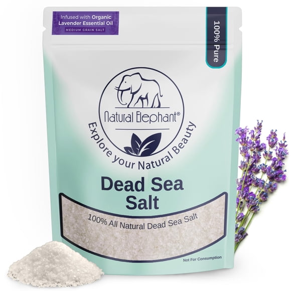 Sal De Baño Natural Con Diseño De Elefante Y Lavanda Del Mar Muerto 2 27 Kg