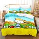 thumbnail image 1 of Snoopy bedding duvet cover super soft and cozy 100% polyester children's gift 3D digital printing duvet cover bedroom set Bed Sheets, 1 of 5