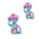 thumbnail image 2 of Peluche Build a Bear Viv osita Honey Girls colores pasteles, 2 of 2
