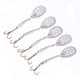 thumbnail image 4 of 5 piezas de metal duro para la pesca señuelos Spinner cebos biónicos con agudos anzuelos A, 4 of 5