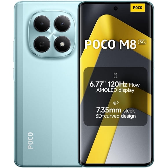 Smartphone XIAOMI Poco M8 5G Ai 512 GB + 8 GB RAM 50 MP NFC