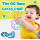 thumbnail image 4 of Sonajero ovalado de juguete infantil Bright Starts, fácil de agarrar, sin BPA, azul, 4 of 5