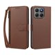 thumbnail image 3 of Funda con Billetera para [Motorola Moto G37/G37 Power] con Bolsillo Zipper y Tarjetero Marrón, 3 of 6