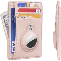 Genérico - Billetera Tarjetero Para Airtag Seguridad Rfid Rosada