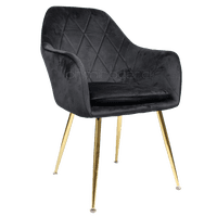 Oh! Mi Hogar ® - Silla Warm Base Dorada