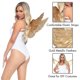 thumbnail image 3 of Disfraz Leg Avenue con alas de plumas doradas para mujer adulta, 3 of 5