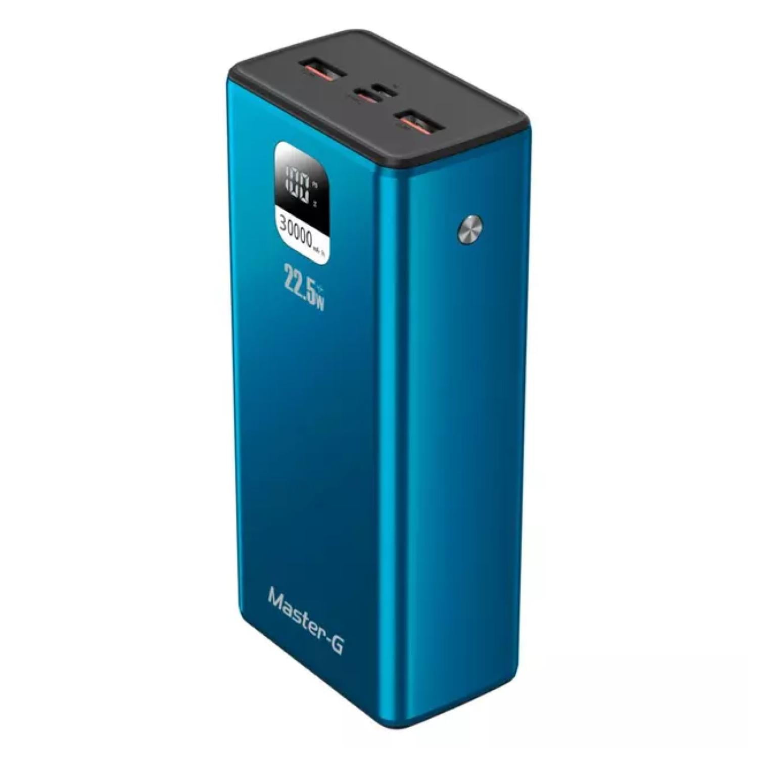 Master G - Powerbank Cargador Portatil 30000mah 22.5w Ucp30lpd